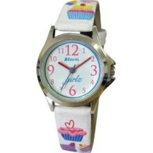 Girls Quartz Cupcake Cup Cake Design Watch By Ravel