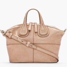 Givenchy Small Light Taupe Zanzi Nightingale Bag