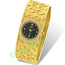 Good Jewelry Ladies Golden Bangle Watch + Dial