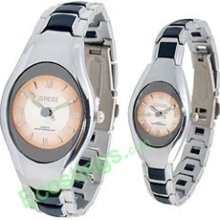 Good Jewelry One Pair of Yolky Watches for Man's & Lady's Fere Wristwatch
