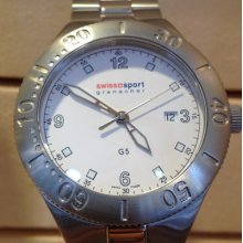 Grenacher Swisssport G5 Ultimate Timepieces Quartz White Dial