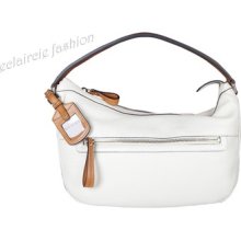 Gucci Madison White Pebbled Leather Medium Hobo Bag Retail Price $1,195