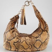 Gucci Sienna Python Medium Hobo Bag Handbag Purse $4750