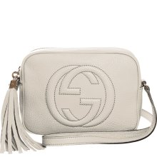 Gucci Soho Ivory Leather Disco Bag