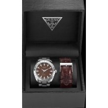Guess Stainless Steel Men's Watch W12093G1