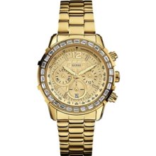 Guess U0016L2 Women's Stainless Steel Gold Tone Watch