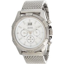 Guess U21502g1 Chronograph Stainless Steel Mesh Men's Watch