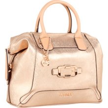 GUESS Verdugo Box Satchel Satchel Handbags : One Size