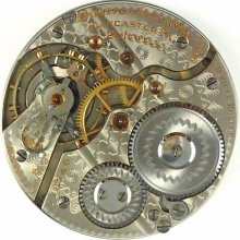 Hamilton 992 Running Pocket Watch Movement - Spare Parts / Repair