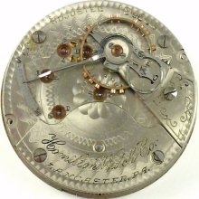 Hamilton Pocket Watch Movement - Grade 926 - Spare Parts / Repair