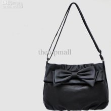 Hb475 Chic Black Pu Shoulder Bag