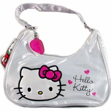 Hello Kitty Small Hobo Bag Silver