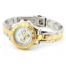 Hot! Mens Golden Automatic Luxury Steel Wrist Watch,men 's Mechanical Watch