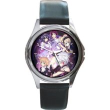 Hot Oribe Tomo Seikon no Qwaser Alexander Anime Leather Watch wristwatch Gift