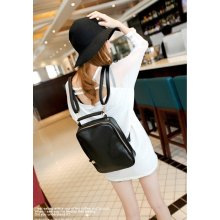 Hot Women's Casual Preppy Style Pu Leather Backpack Handbag Shoulder Bag Retro