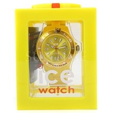 Ice Solid 102126 Yellow Silicone Wommen's Watch
