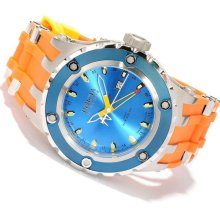 Invicta 10969 Men $1995 Subaqua Specialty Gun Metal Blue Dial Orange Watch