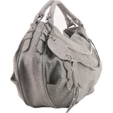 Jacky&celine J 914-2 022 Grey Large Hobo/shoulder Bag