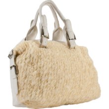 Jacky&celine J 926-2 002 White/yellow Shoulder Bag