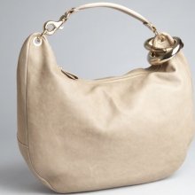 Jimmy Choo stone calfskin 'Solar' large hobo