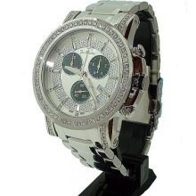 Joe Rodeo Trooper 3.25 ct Diamond Mens Watch JTRO2