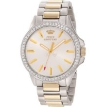 Juicy Couture Women's 1901023 Jetsetter Gold Two Tone Bracelet Watch