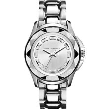 Karl Lagerfeld Watch, Womens Stainless Steel Bracelet 36mm KL1005