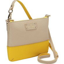 kate spade new york Grove Court Tenley Crossbody Seedpearl/Donovan Yellow