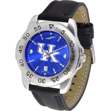 Kentucky Wildcats Sport Leather Band AnoChrome-Men's Watch