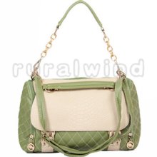 Korean Style High Capacity Womenâ€™s Fashion Pu Leather Handbag Shoulder Bag Tote