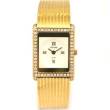 Ladies 18k Yellow Gold And Diamond Concord Watch