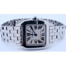 Ladies Cartier Santos Demoiselle Small Stainless Steel Watch