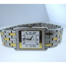 Ladies Concord Two Tone 18k Yellow Gold & Stainless Steel Watch