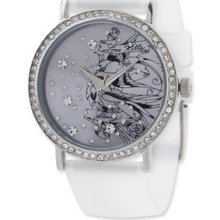 Ladies Ed Hardy Lovebirds Silver Dial Watch