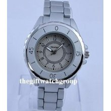 Ladies Henley Matt Silver Grey Watch, Soft Feel Plating, & Gift Boxed
