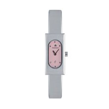 Ladies Kremena Palladium-pltd Pink Swiss 14x30mm Bangle Watch