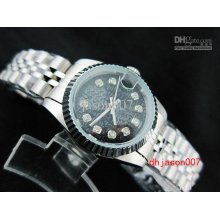 Lady's Brand Mechanical Watches Automatic Datejust Rdj201 Black Dial