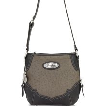 Laredo zip top shoulder bag - olive