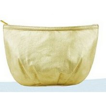 Large Pleated Cosmetic Bag