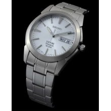 Latest & Genuine Mens Full Titanium Seiko Sapphire 100m Sgg727p1