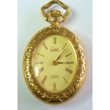 Limit Watch With Picture Gold Plated Mechanical Watch Circa 1970s