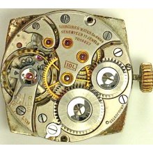 Longines 10l Mechanical - Complete Movement - Sold 4 Parts/ Repair