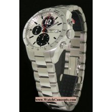 Longines Grande Vitesse wrist watches: Grandevitesse Silver Chrono l3.