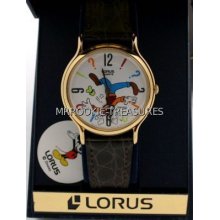 LORUS By Seiko Disney Brand New Goofy Watch New HTF