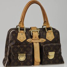 Louis Vuitton Monogram Canvas Manhattan GM Bag