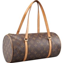 Louis Vuitton Monogram Canvas Papillon 30 Bag - Brown / Tan