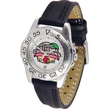 Louisville Cardinals 2013 NCAA Basketball National Champions Sport Gameday - Ladies Watch Sun Time