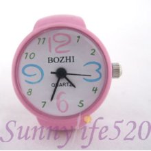 Lovely Arabic Numeral Lady Women Mini Finger Ring Watch