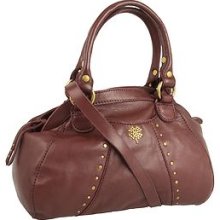 Lucky Brand Sunset Junction Convertible Satchel Handbag Bourbon-nwt $199.00