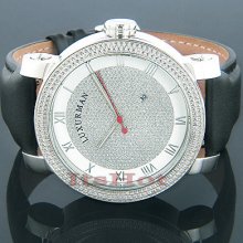 Luxurman Diamond Watches Mens VS Diamond Watch .18ct